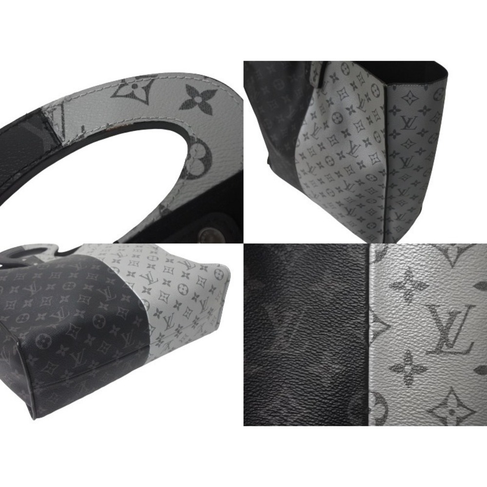Louis Vuitton Split Tote Bag Eclipse Leather Blac… - image 7